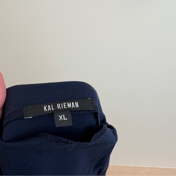 Kal Reiman Rayon Blend Mock Neck Blouse - Picture 4 of 5